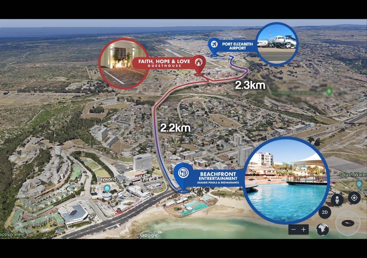 Faith, Hope & Love Self Catering Port Elizabeth Exterior foto
